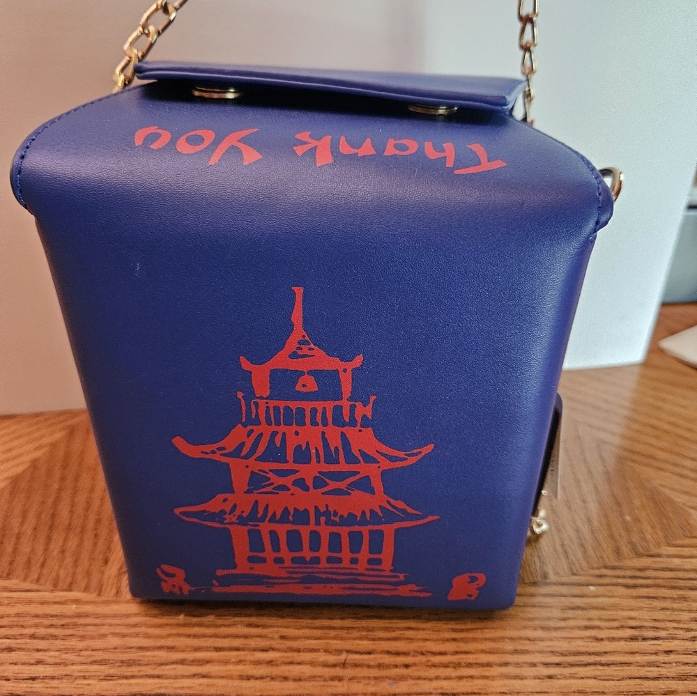 Chinese Take Out Container Purse, new with tags!